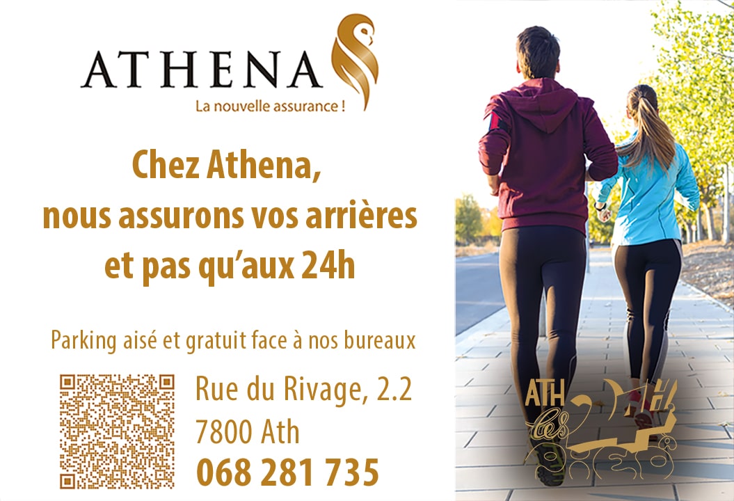 Athena soutient les 24 heures à pied